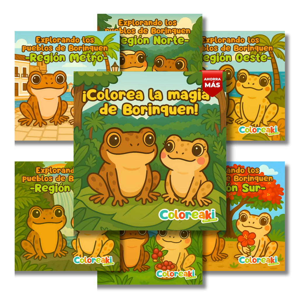 Explorando los Pueblos de Borinquen - Colección Completa